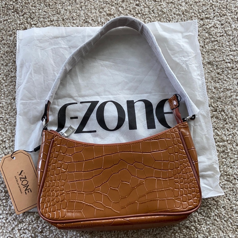 S-Zone Leather Purse